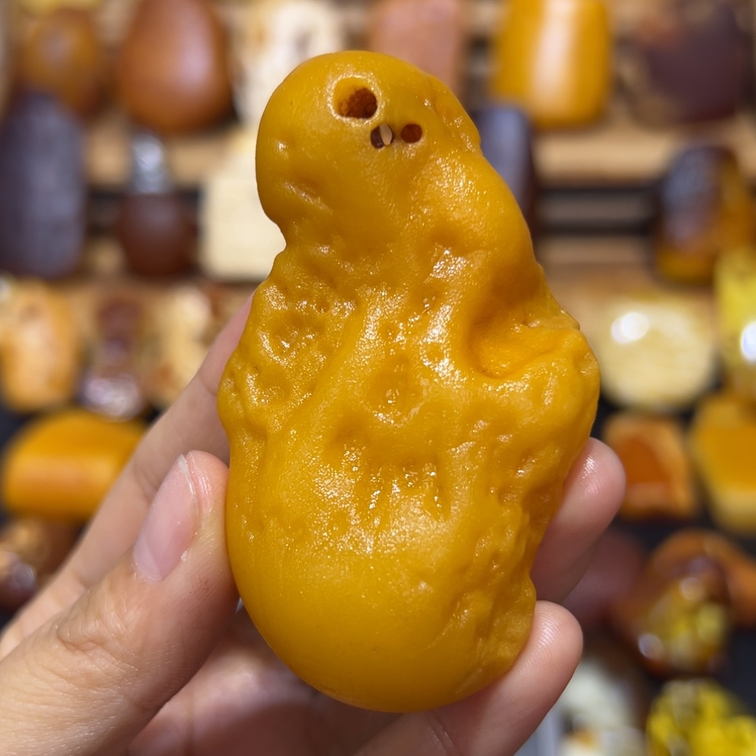 阿***惠定制琥珀未镶嵌琥珀蜜蜡