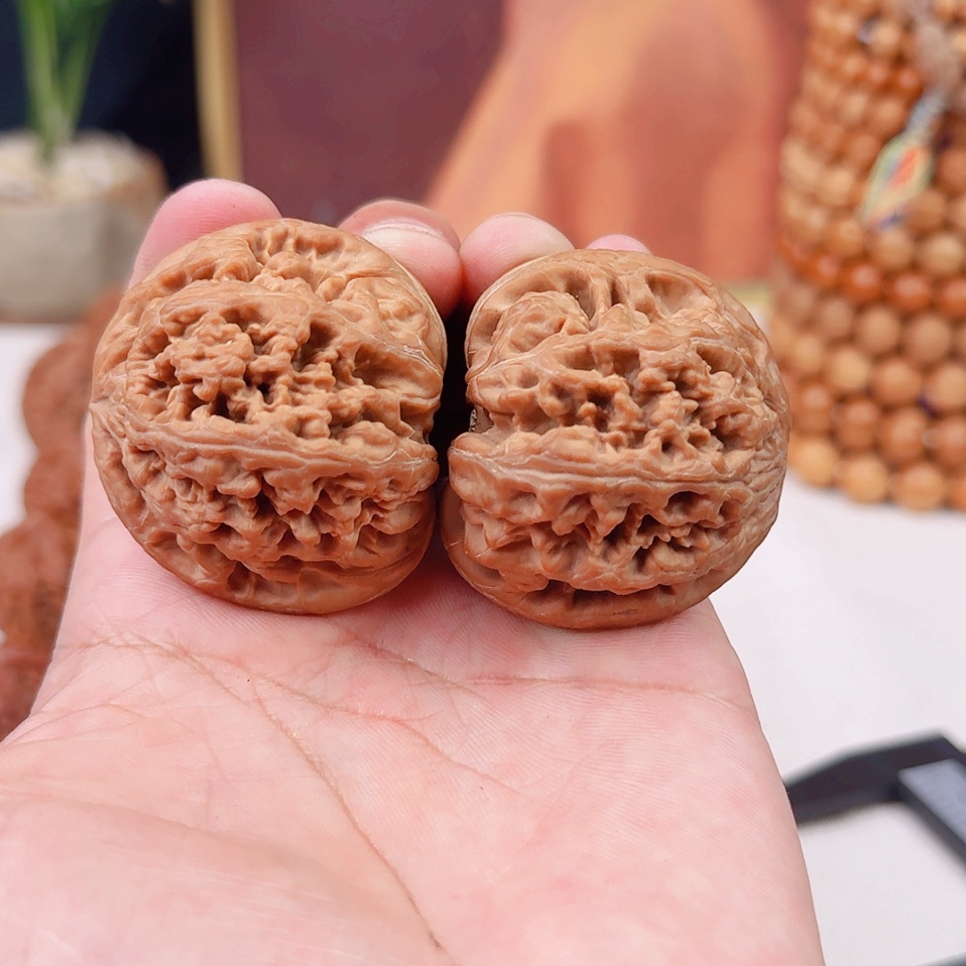 潍***店吊坠文玩核桃大粗筋05