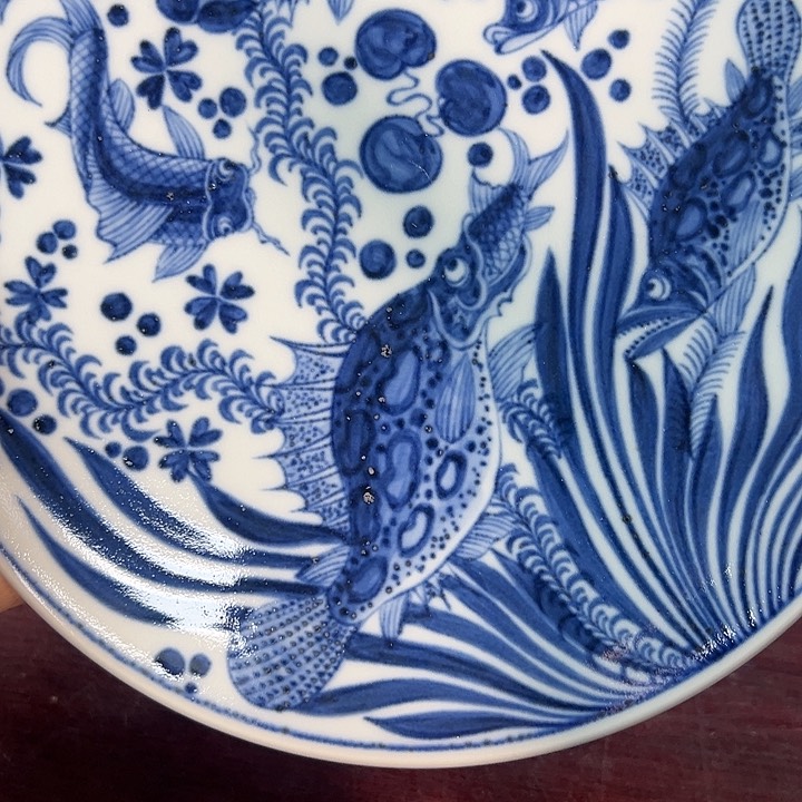 涛鱼藻壶承微瑕福利