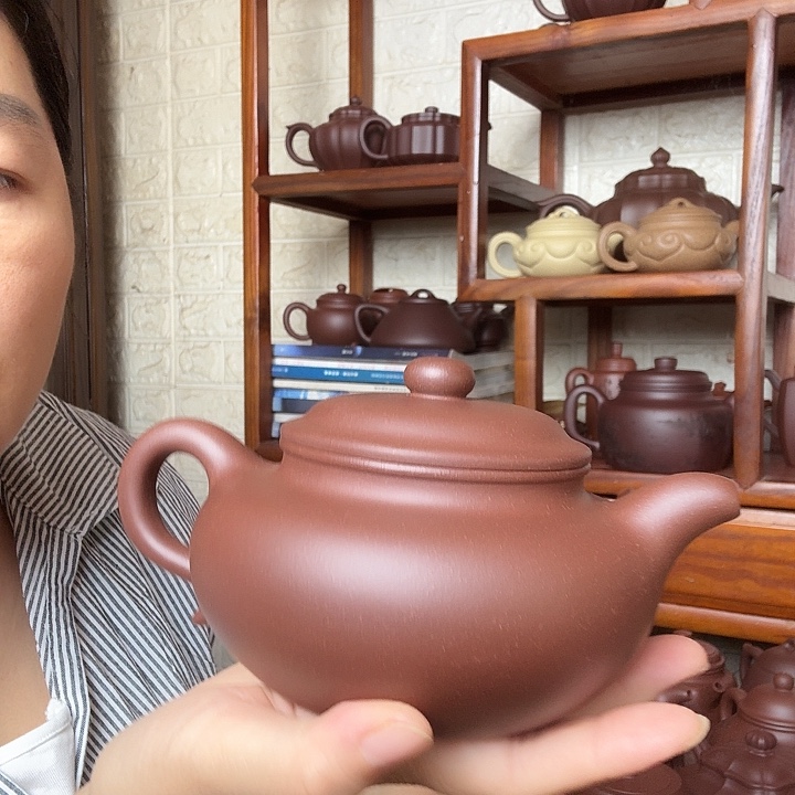 幸***家茶壶紫砂大仿古480cc底槽清精工半手工