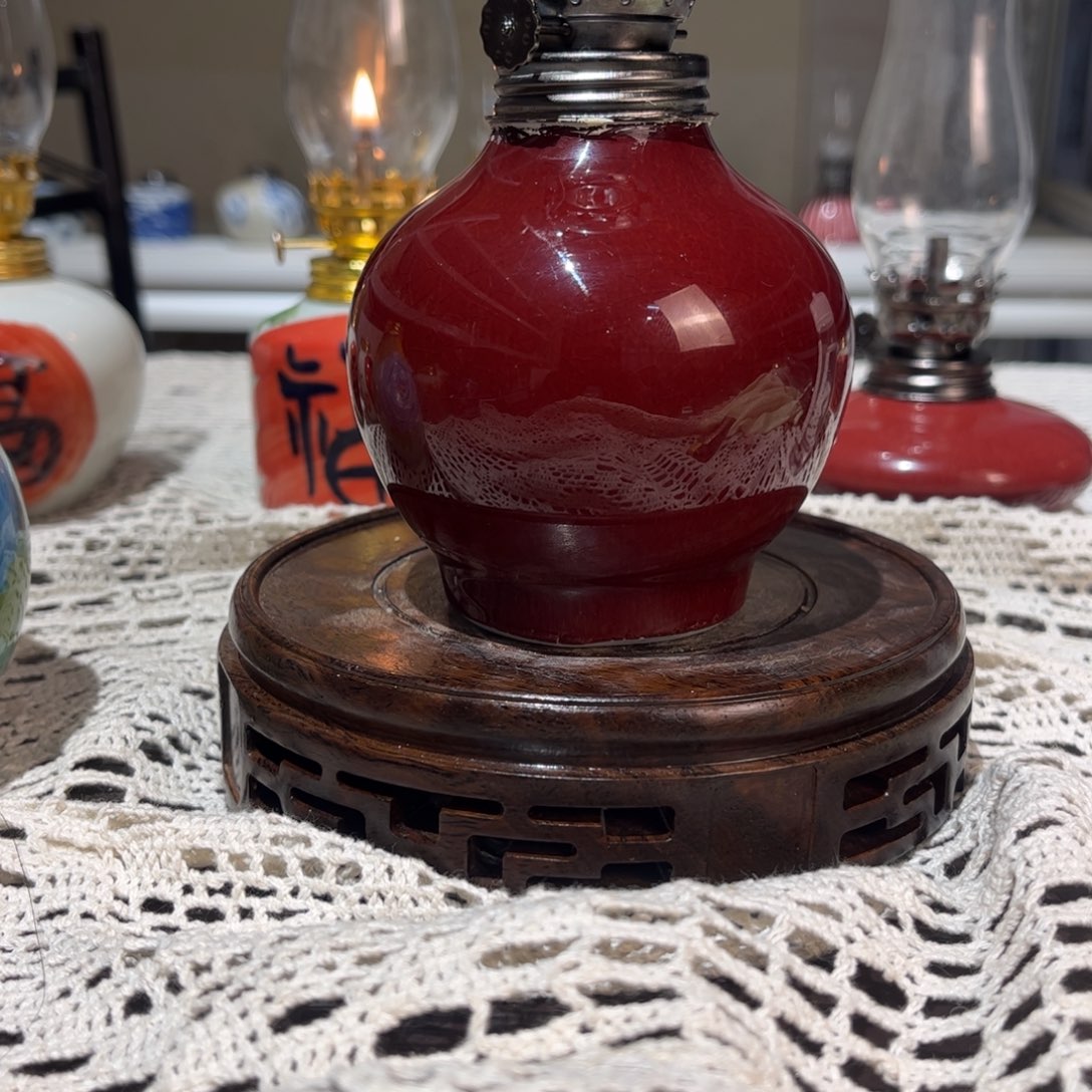 摆件景德镇陶瓷香薰灯