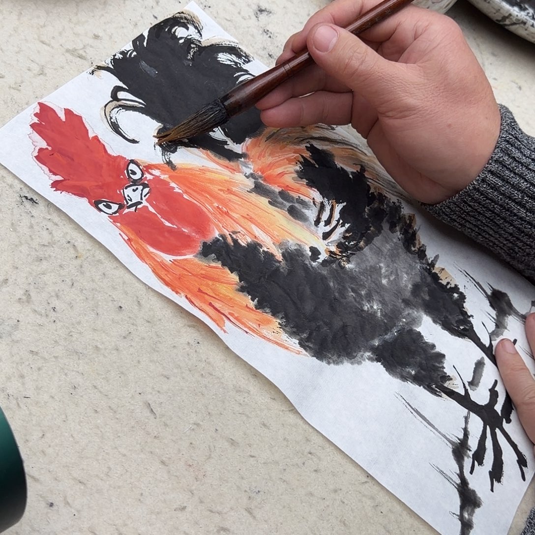 国画原作半平尺定制