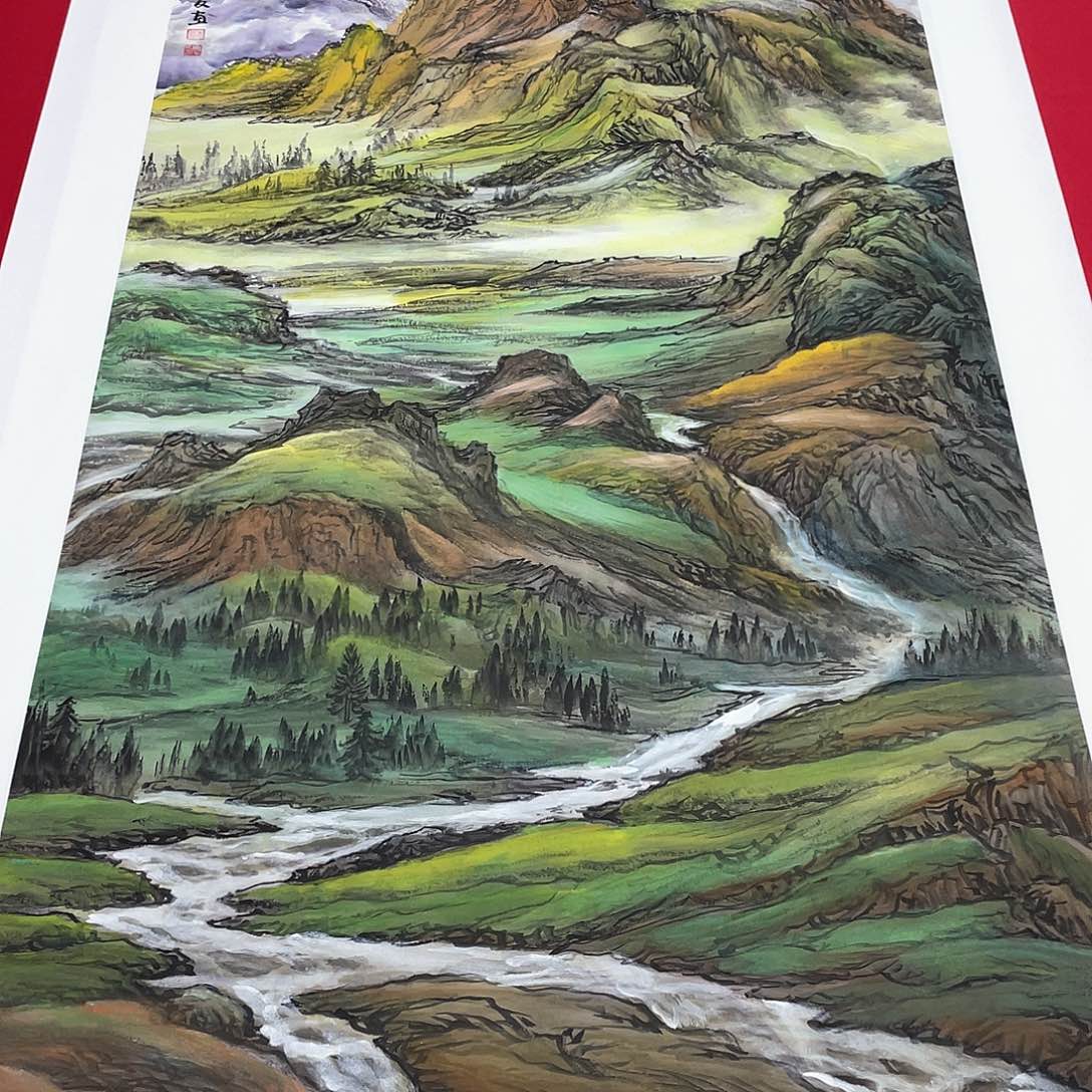 国画李庆友老师精品作品