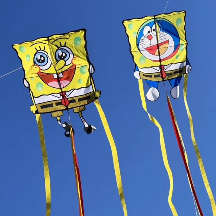 潍坊风筝海绵宝宝风筝长尾风筝儿童风筝