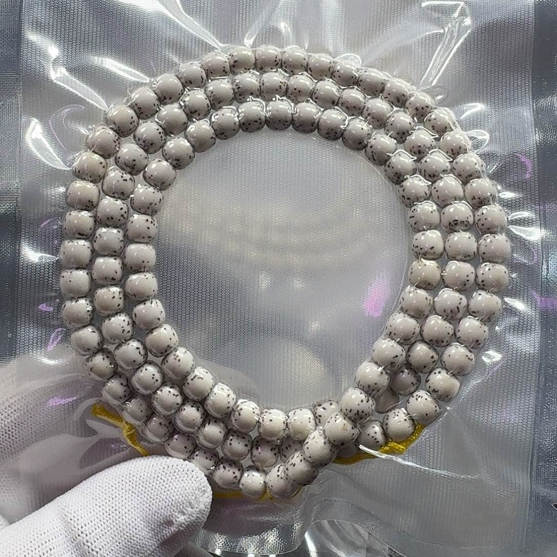 星月菩提手串突*了星月菩提8^7原生态大留白