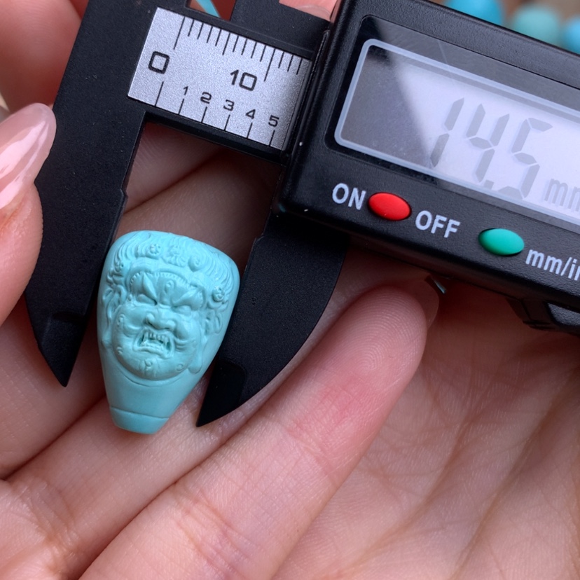 【闪购商品】绿松石三通未镶嵌