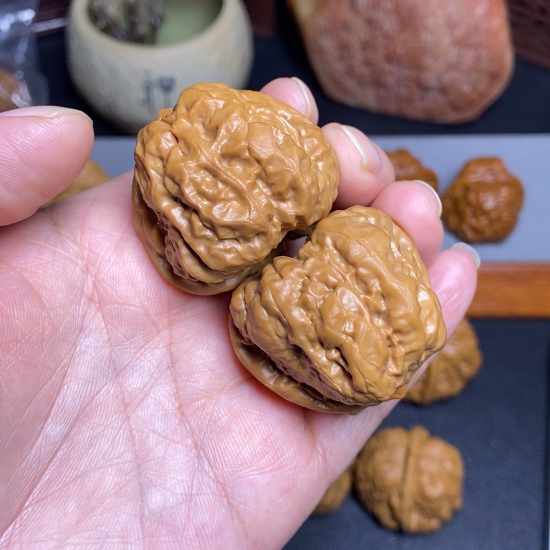 哲***把件文玩核桃39蛙