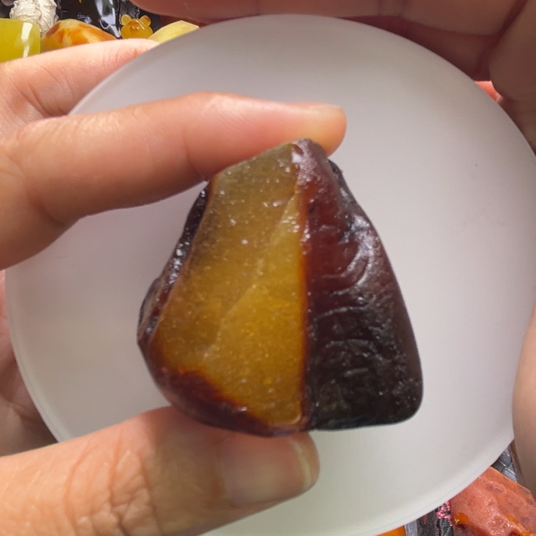 定制琥珀未镶嵌琥珀蜜蜡原石定制