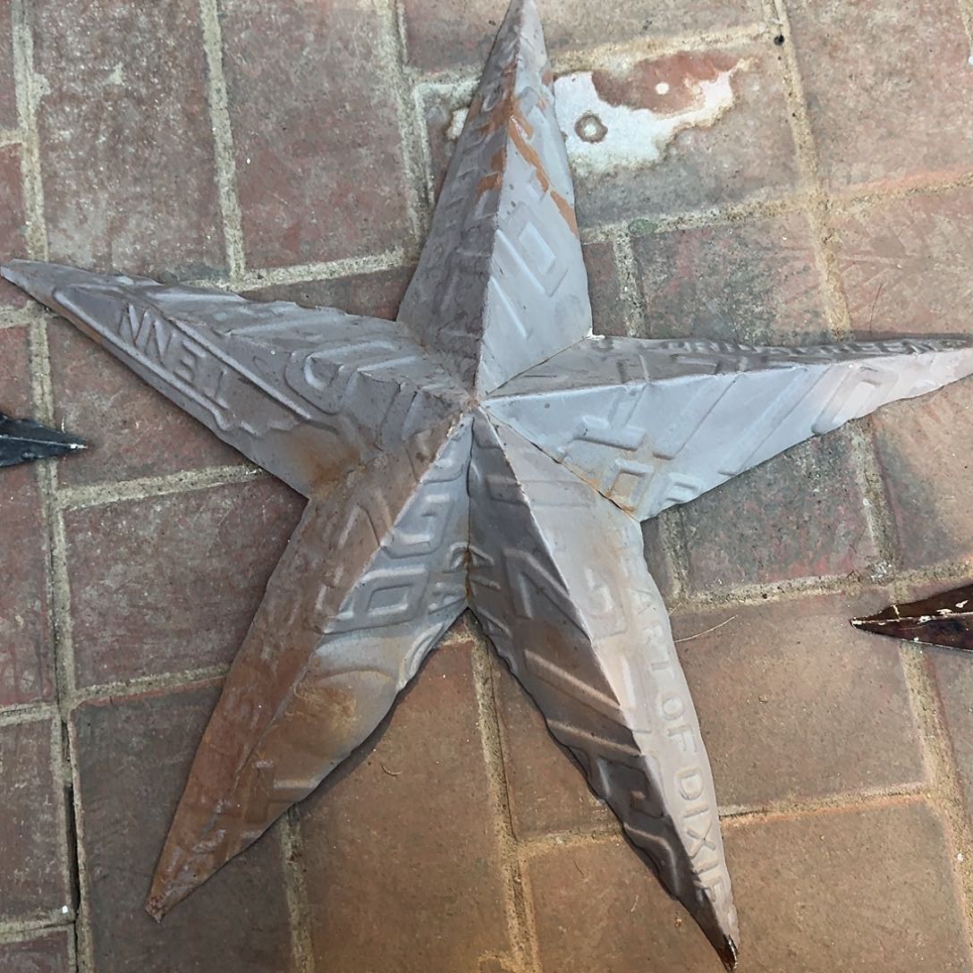 合成树脂铁艺五角星