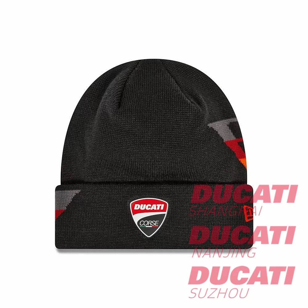 25新款~杜卡迪 Ducati NE DC Shock 软帽 针织帽 绒线帽