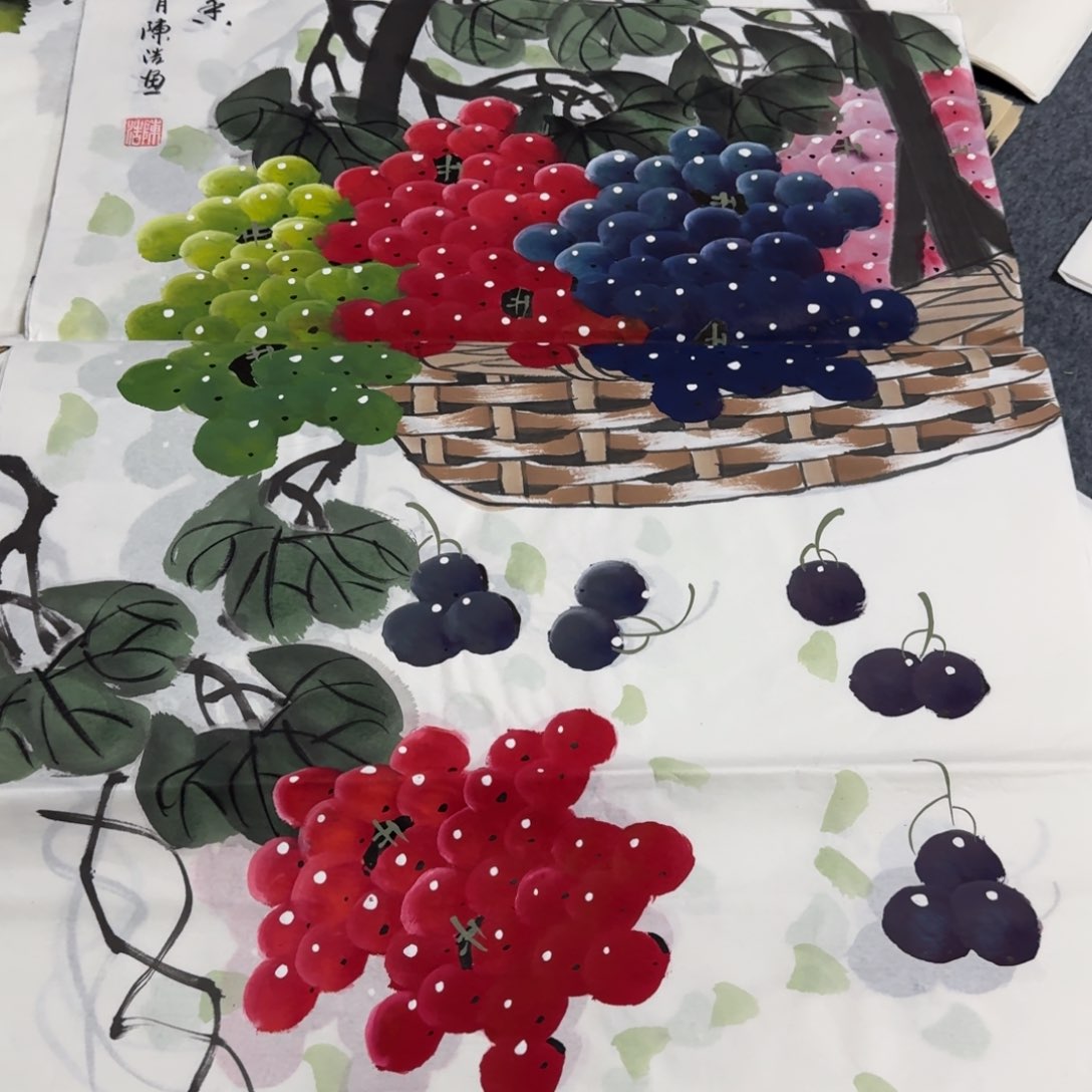 国画晓彤美术馆直播间