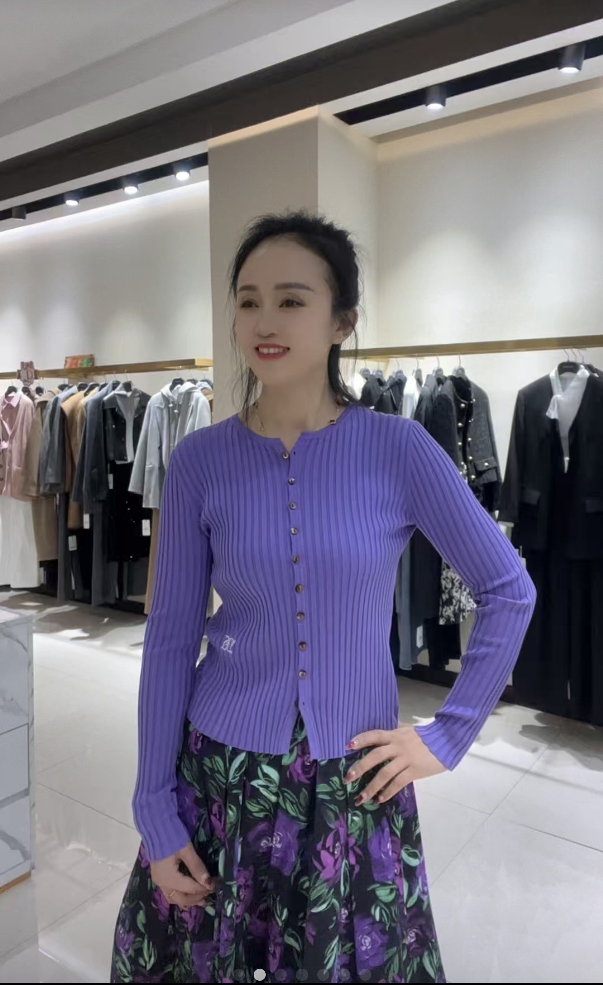 针织简约时尚针织开衫