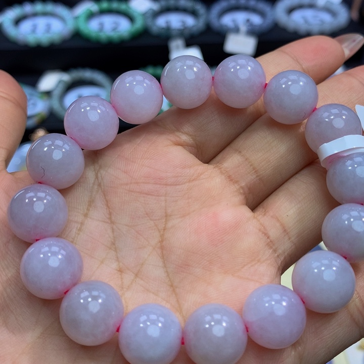 翡翠手链未镶嵌翡翠12+ 