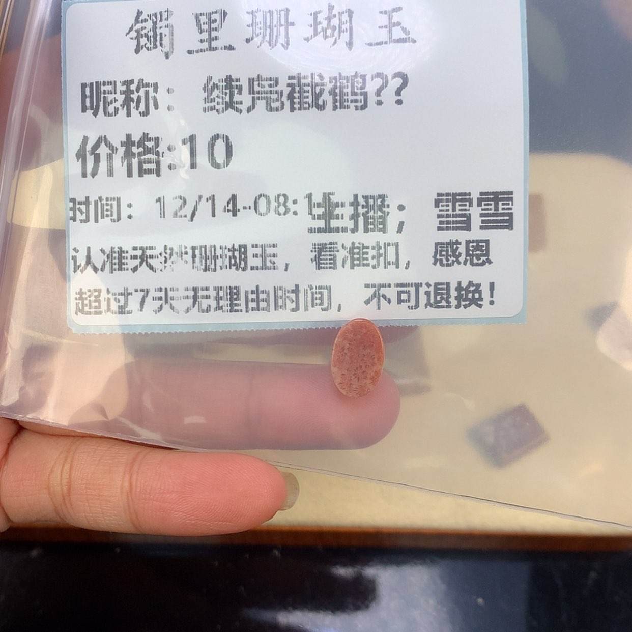 【闪购商品】颈饰未镶嵌硅化珊瑚（珊瑚玉）续***?