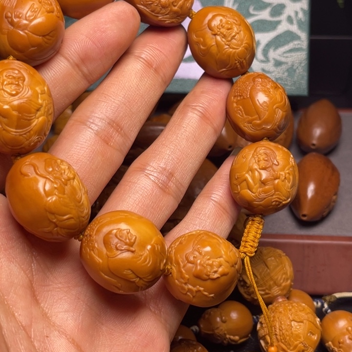 连***看橄榄核手串/手链橄榄球赛