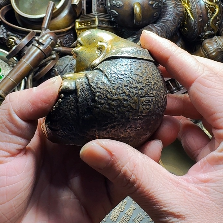 铜器摆件收收藏藏