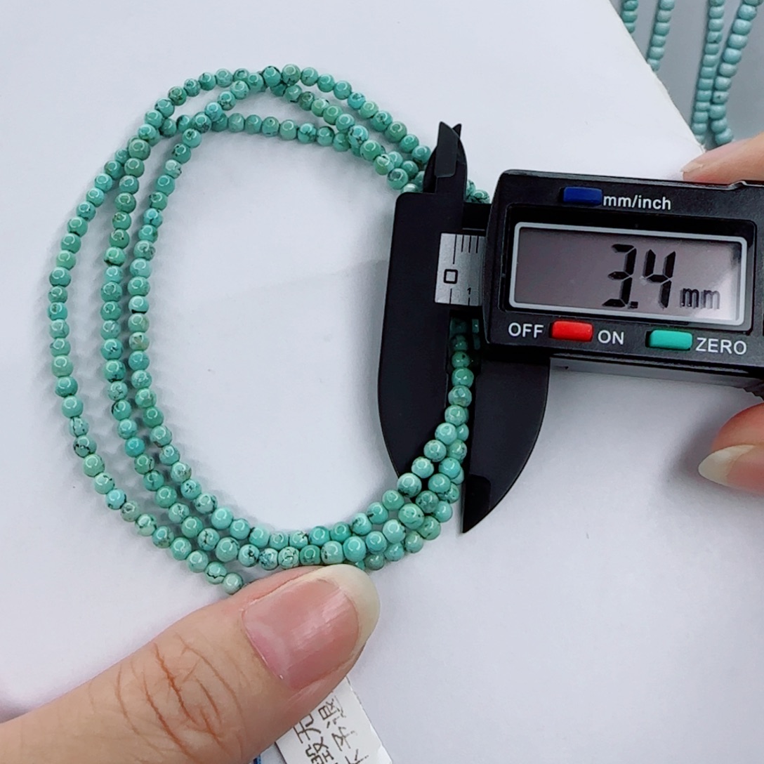 绿松石未镶嵌颈饰