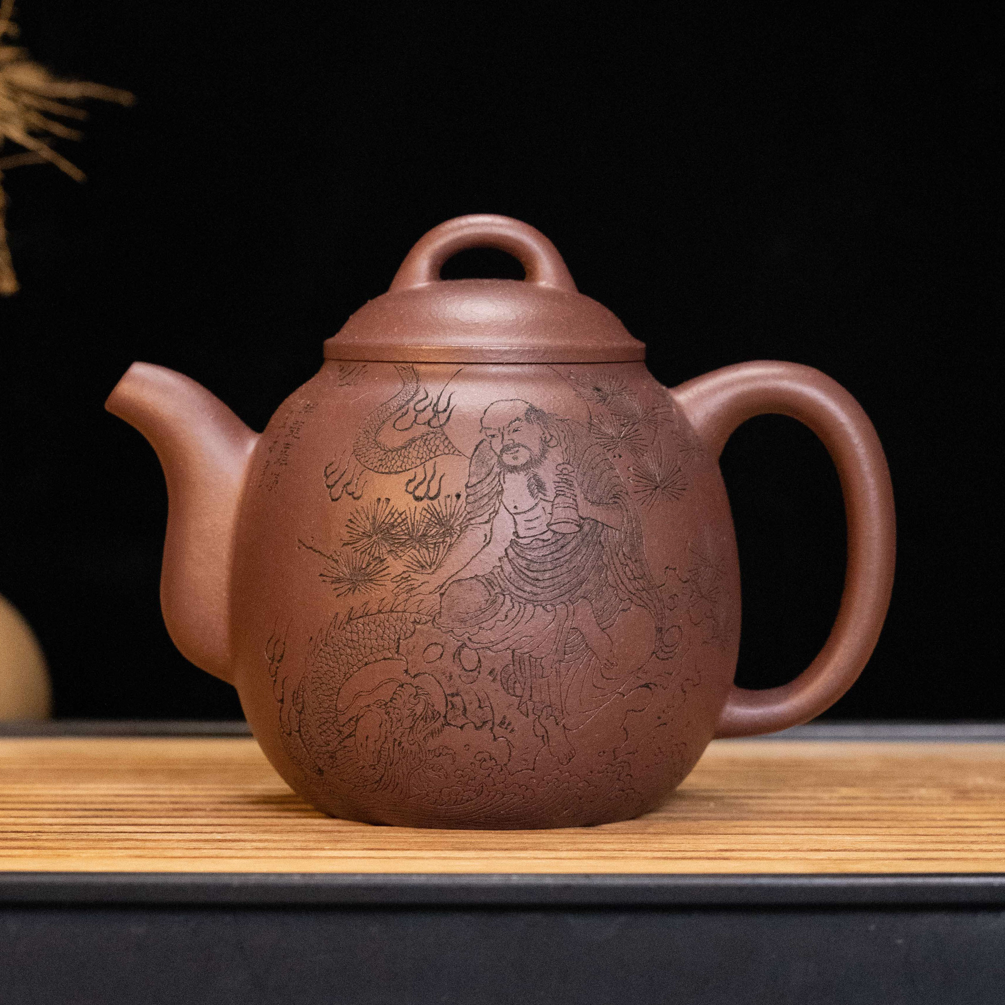 LLK2-033  李立科   宜兴手工紫砂   金钟