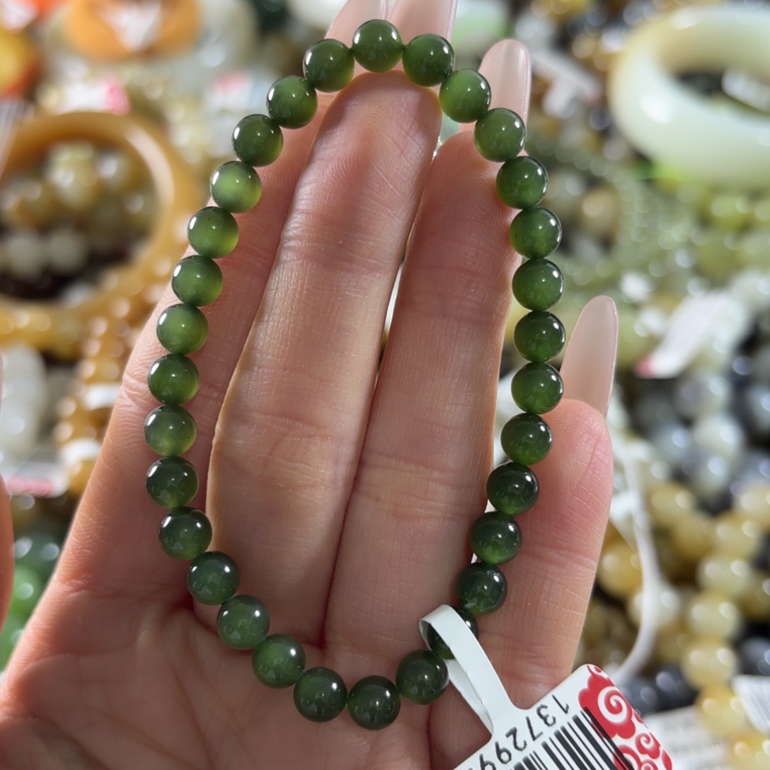 和田玉未镶嵌手串286