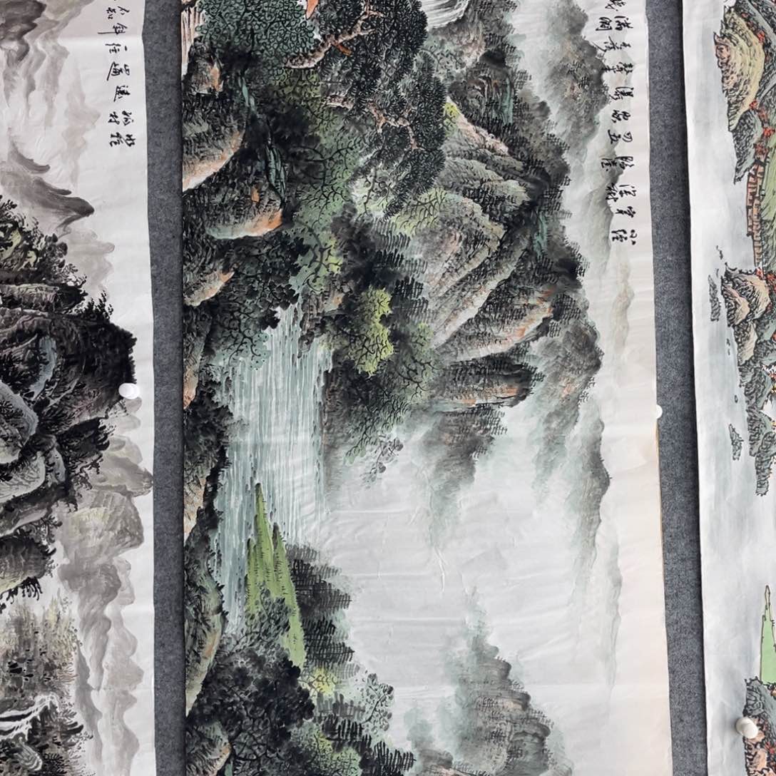 北***鱼国画明月的直播间666