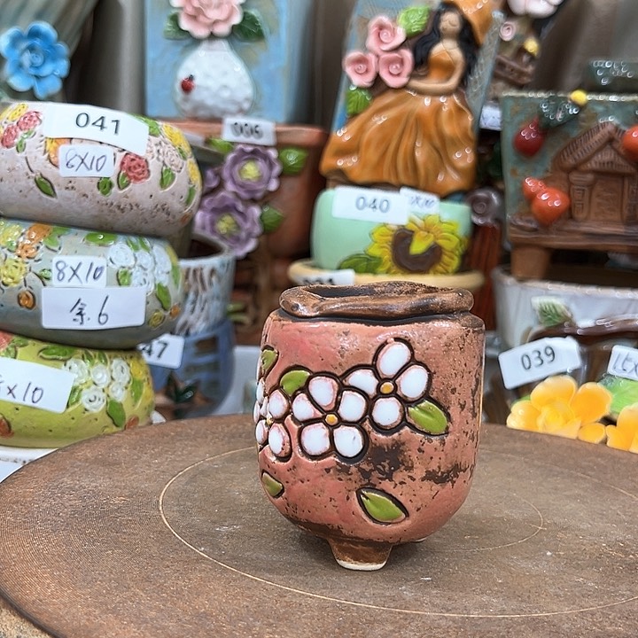 红陶粗陶多肉花盆