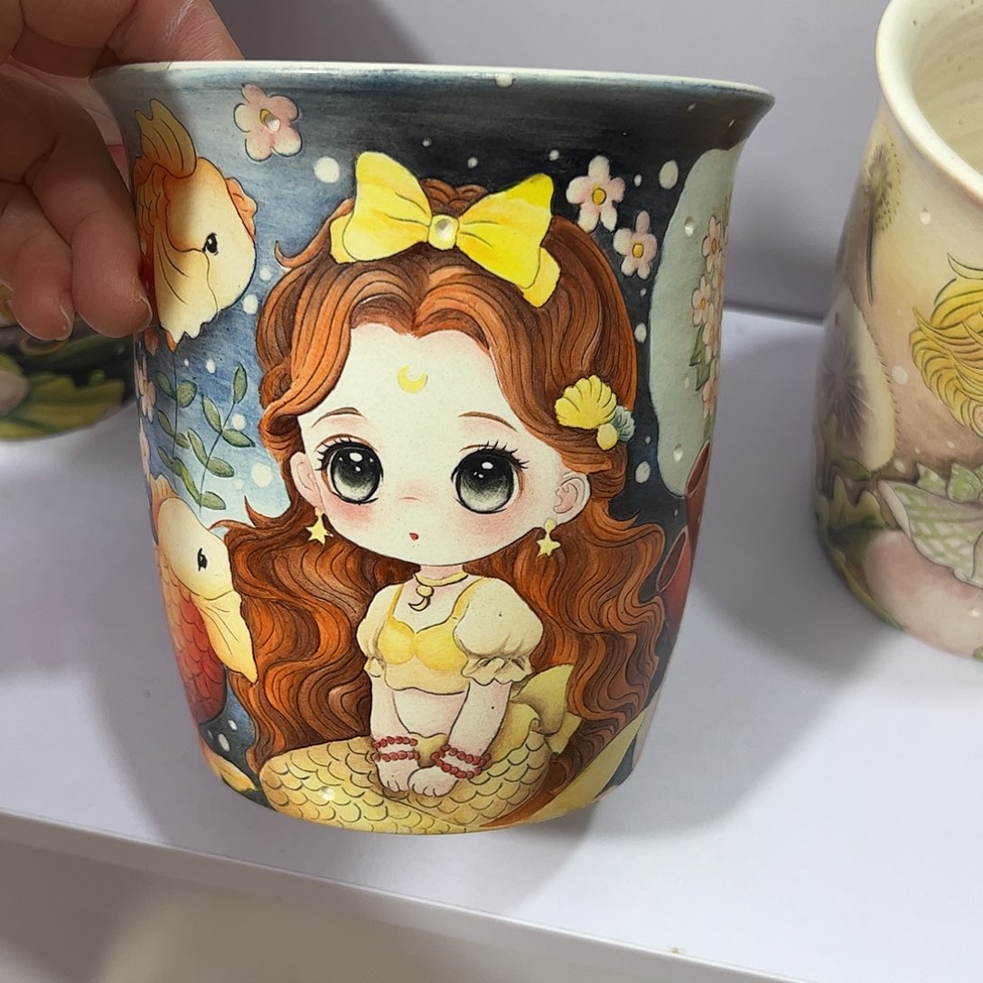 景德镇陶瓷花盆景德镇陶瓷花盆