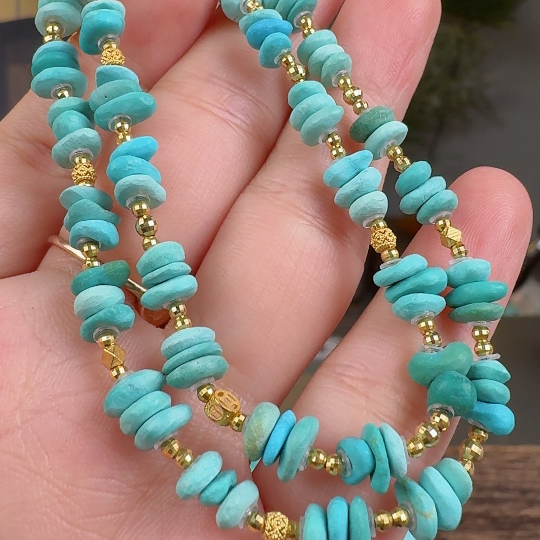 绿松石珠宝奇石未镶嵌