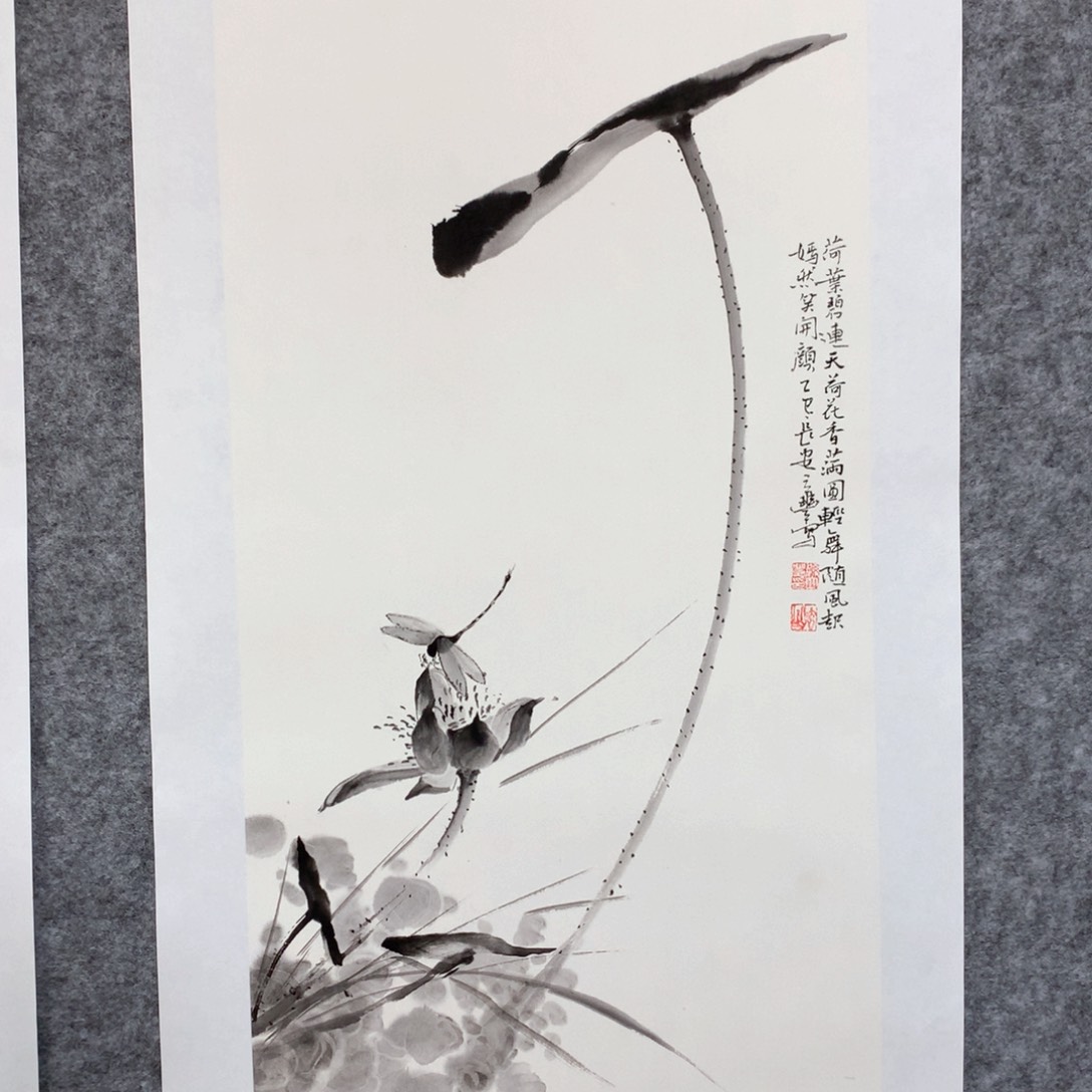 国画花鸟作品写意