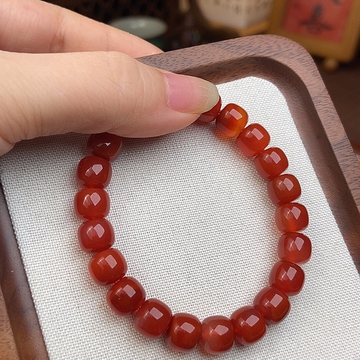 未镶嵌手链南红玛瑙