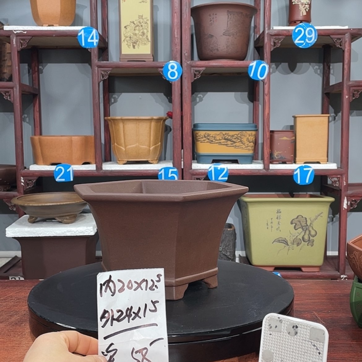 【闪购商品】紫砂花盆紫砂花盆