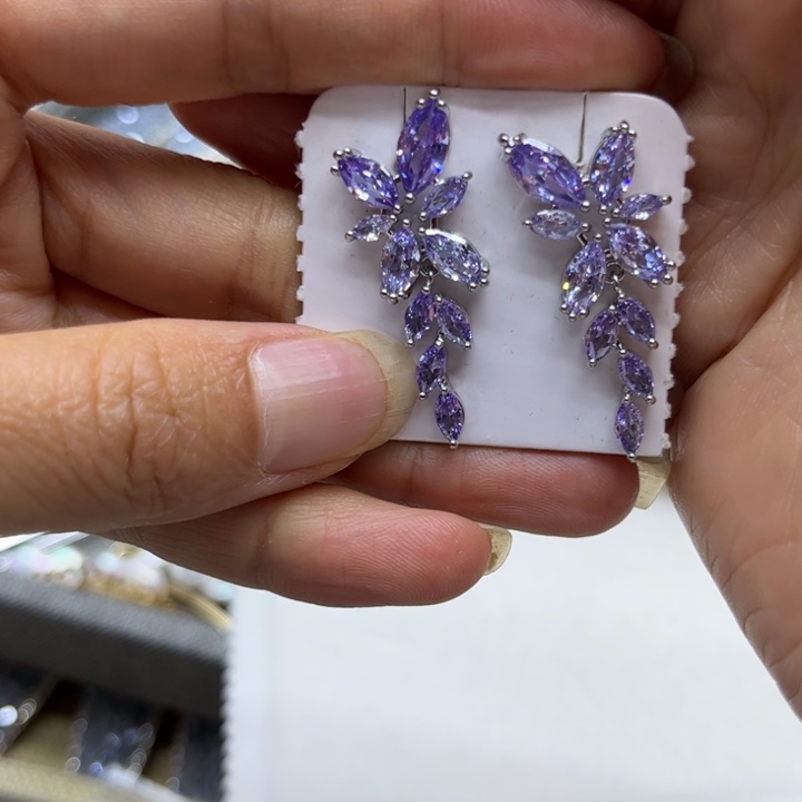 淡水珍珠耳饰银S925镶嵌