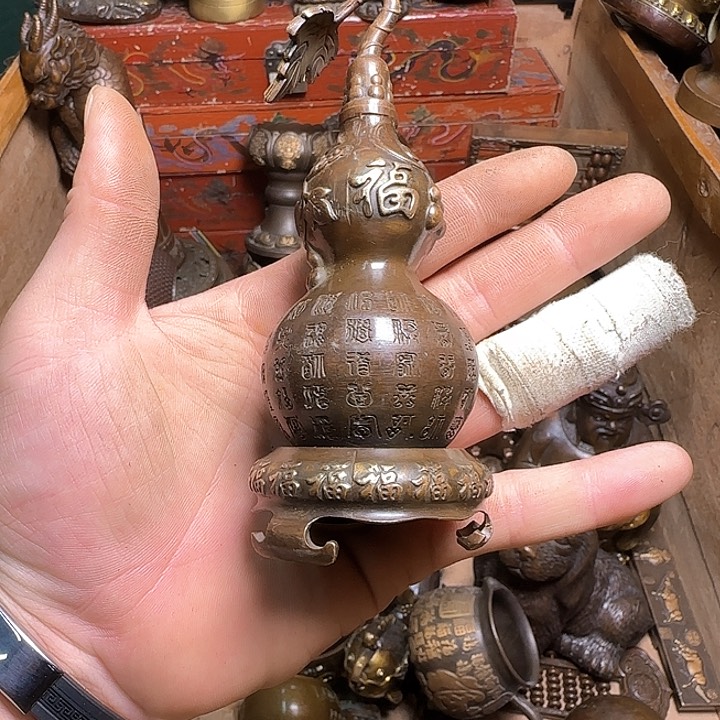 铜材质文玩摆件装饰