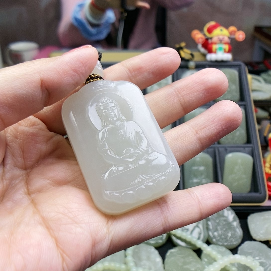 和田玉颈饰未镶嵌用****8