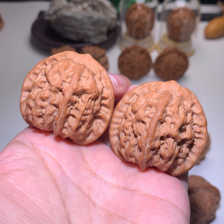 把件文玩核桃佛肚