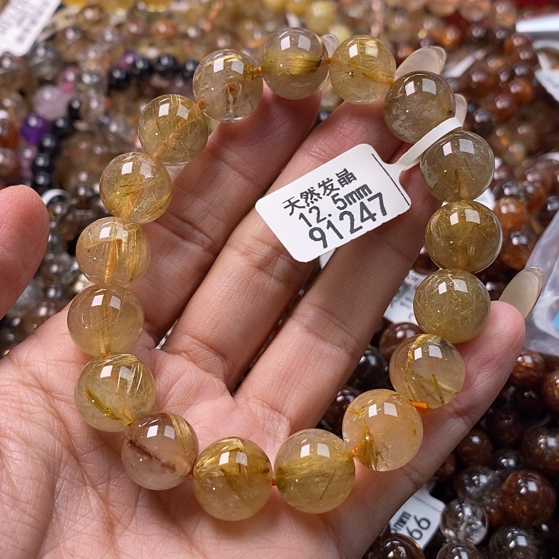 水晶手链未镶嵌水