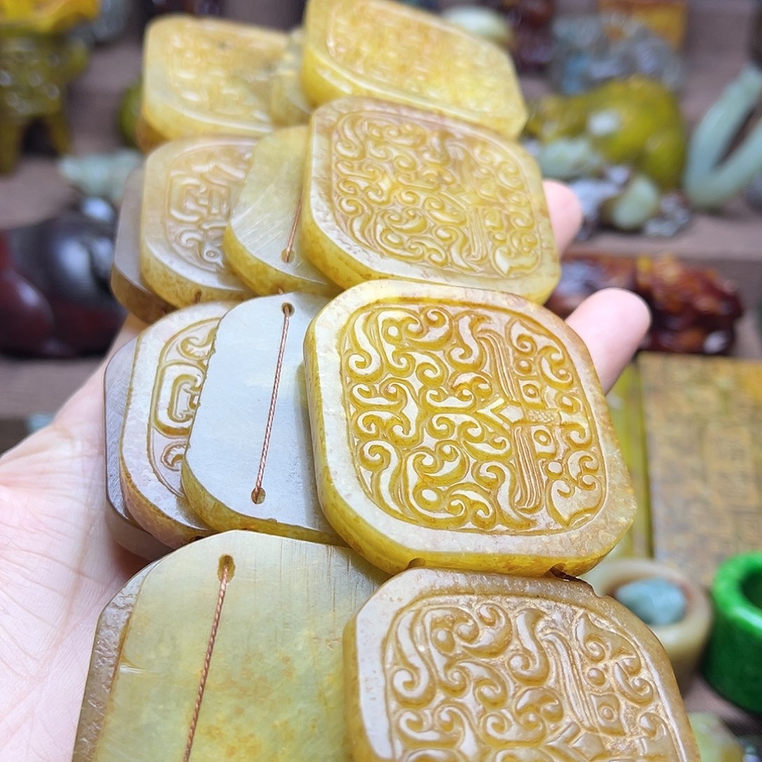 白玉菩提吊坠114。。