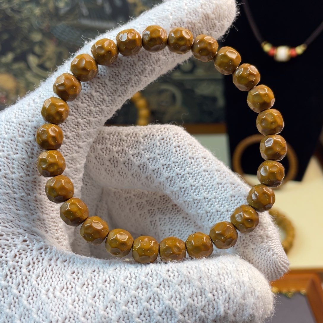 紫金鼠吊坠【十瑾轩】S2 纯手工雕刻 无相实心鼠8.5mm