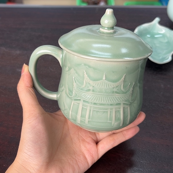 小米茶器龙泉云间青瓷