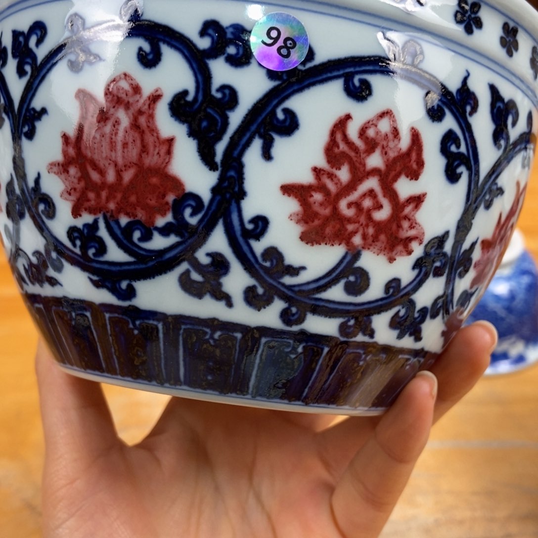 手绘现代茶具非古董