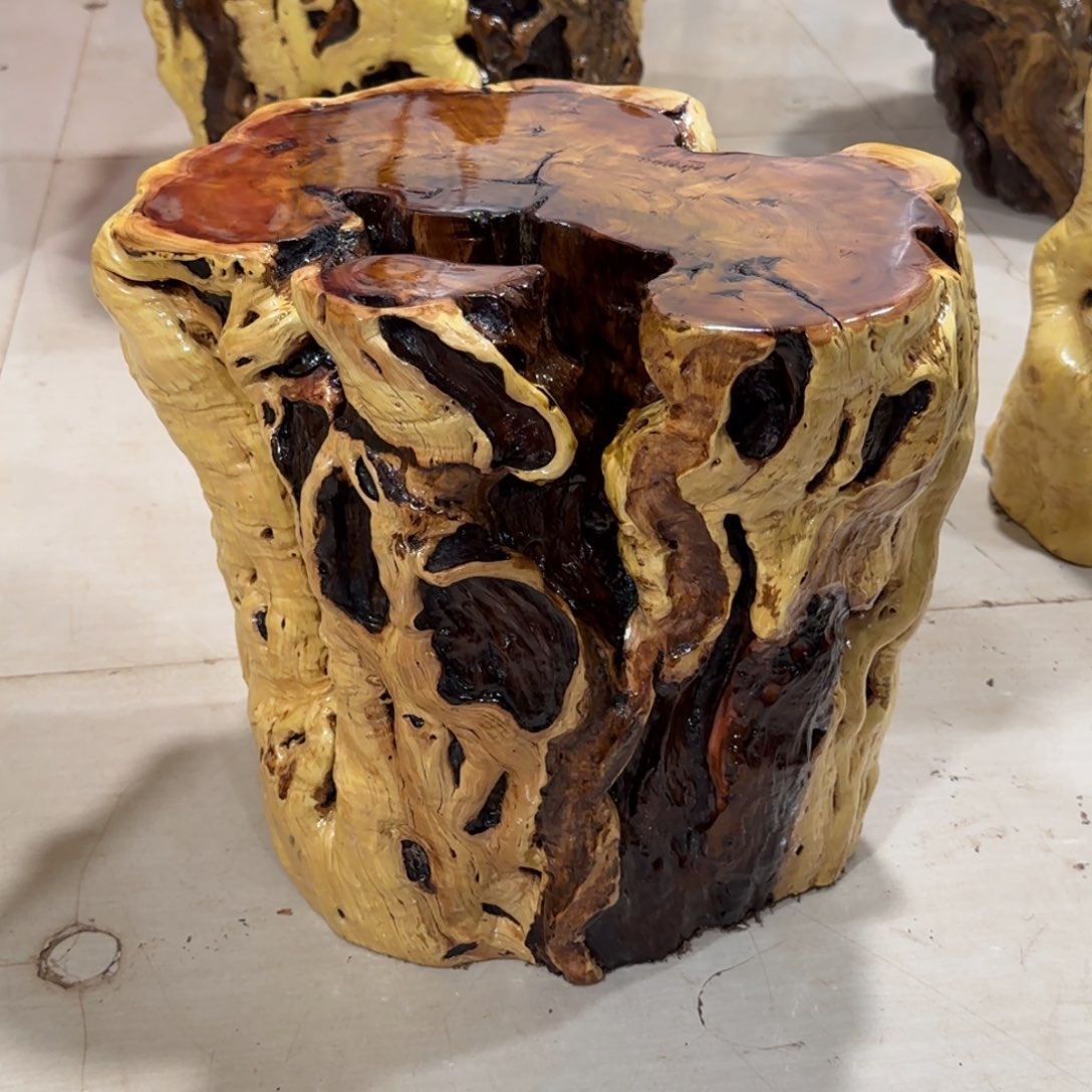 w***龙纹鸡心枣木手工艺品 