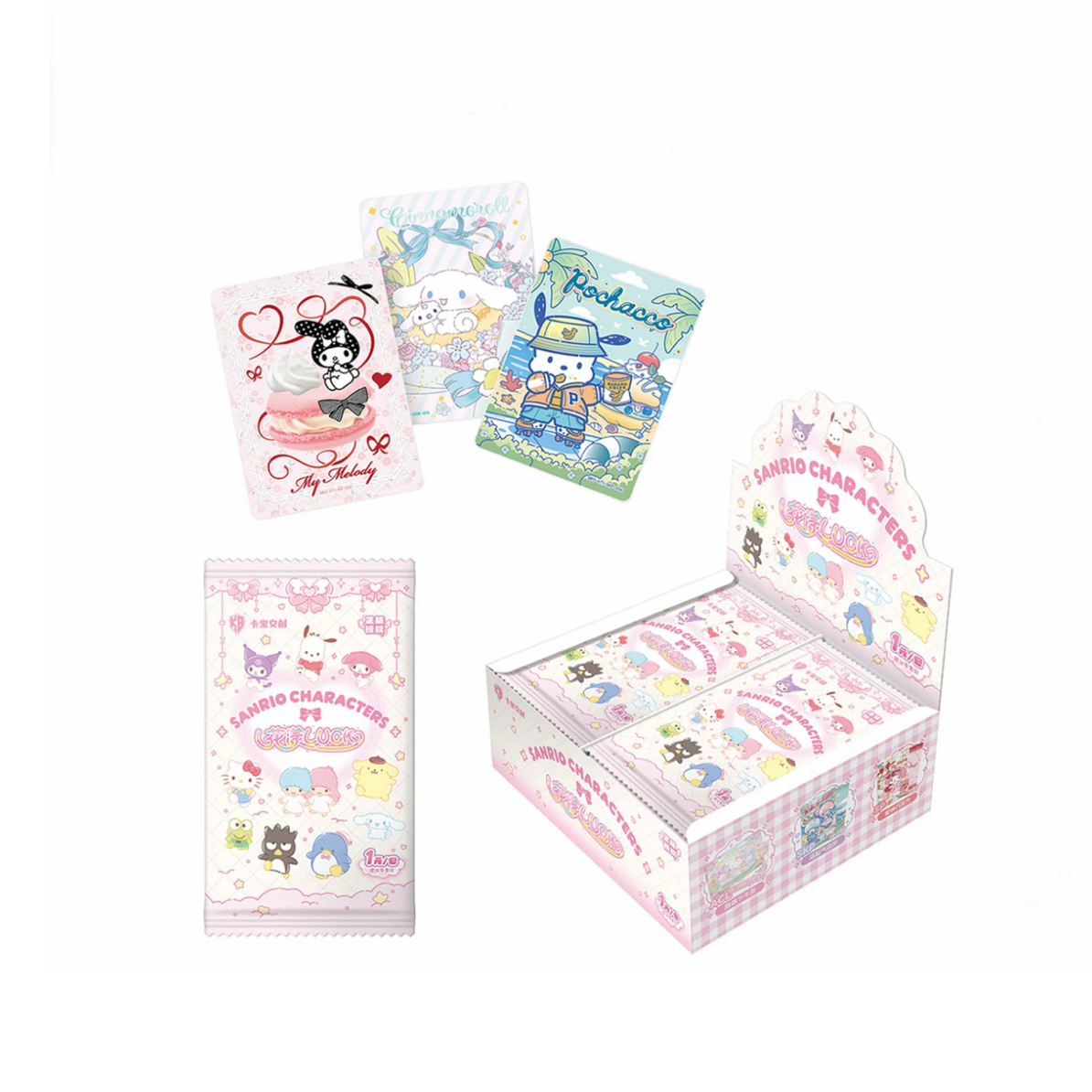 【对子】6弹v1卡宝文创三丽鸥家族收藏卡牌（默认同意代拆）