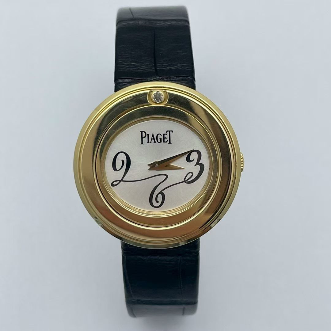 95新 Piaget/伯爵 POSSESSION/单表/G0A30109/石英/29表径/18K金