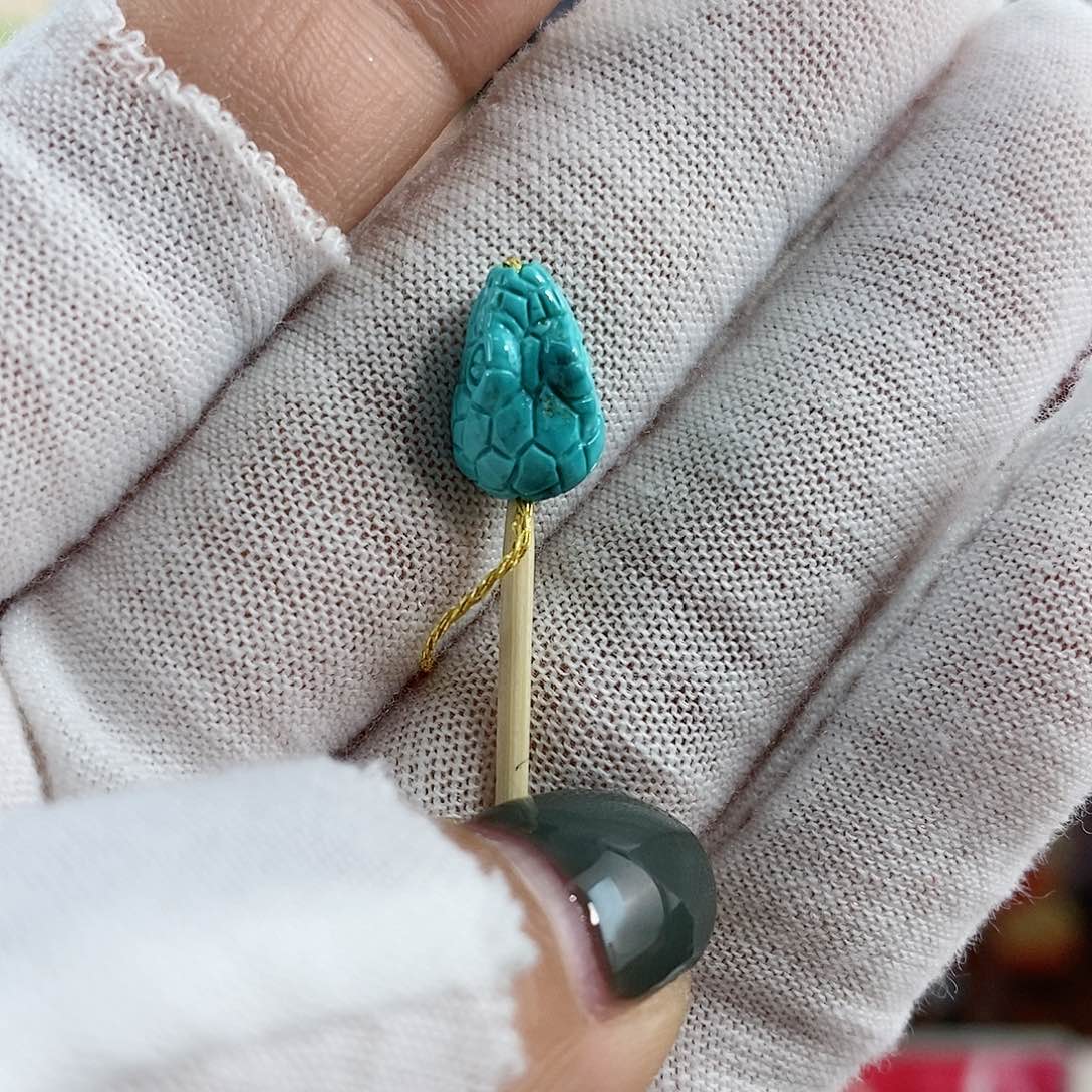 绿松石珠宝奇石未镶嵌