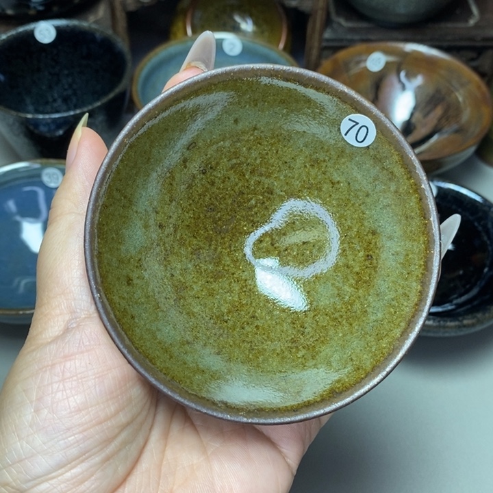 茶盏建窑建盏主人杯