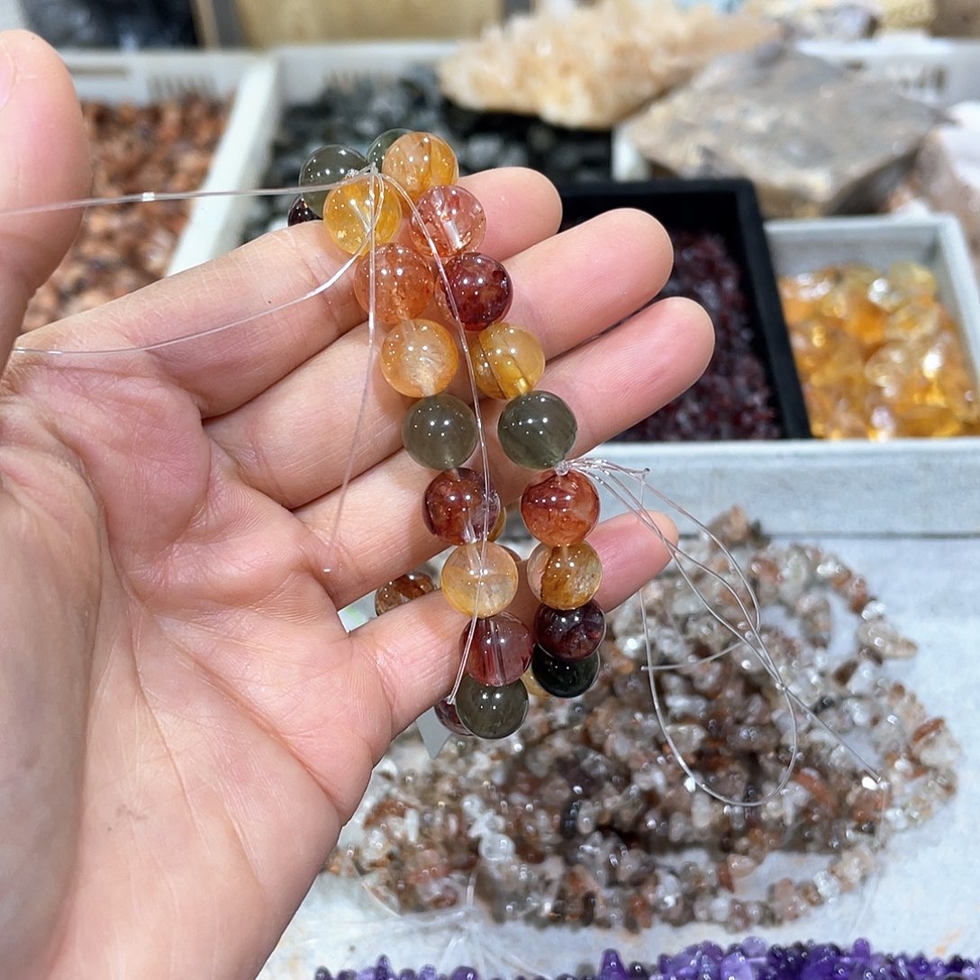 水晶手串10m m未镶嵌多样性发一条j h 627