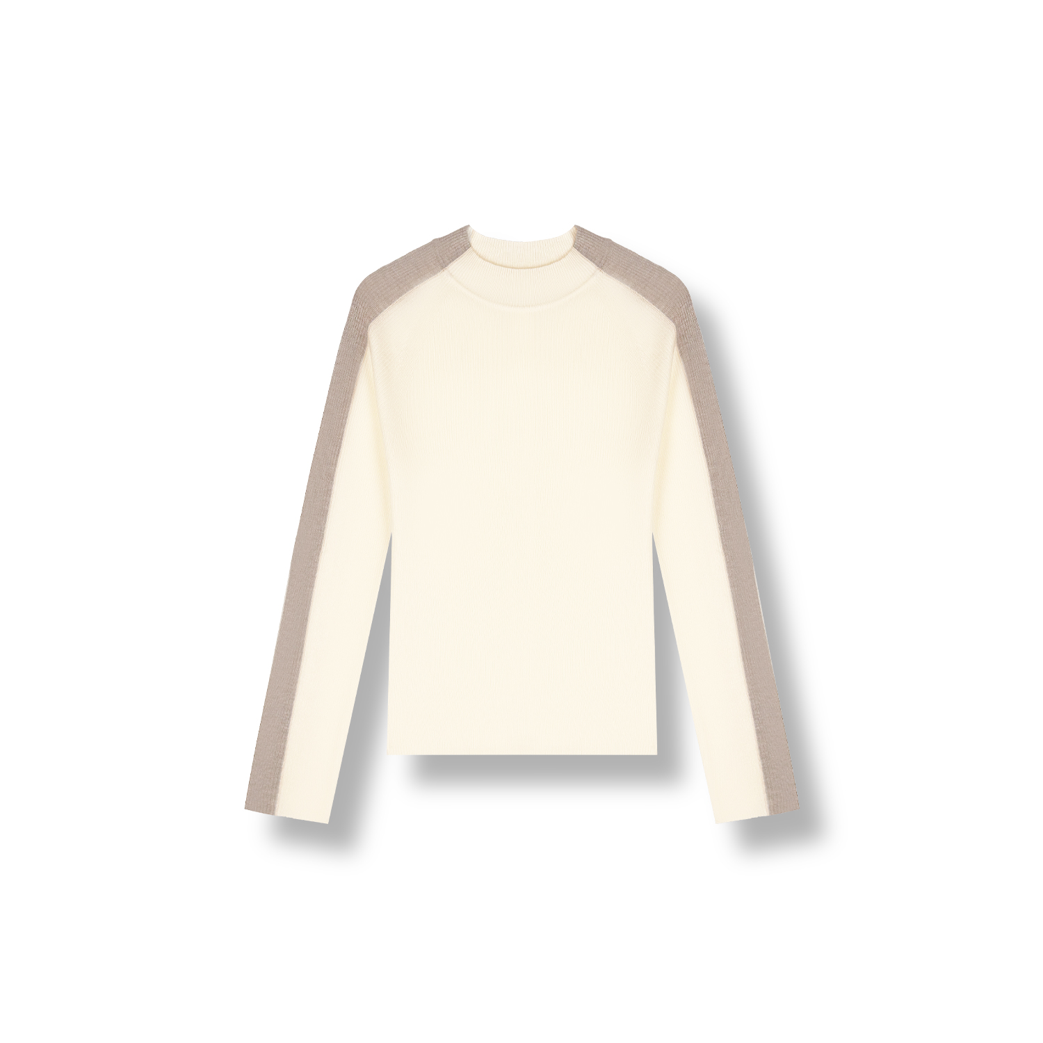 25ss时尚百搭拼接长袖针织衫（25AW7017-1178）