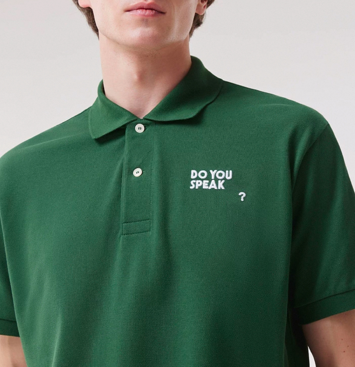 【刺绣字母标】男士设计款POLO