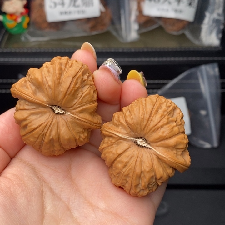 把件文玩核桃南瓜41.5球