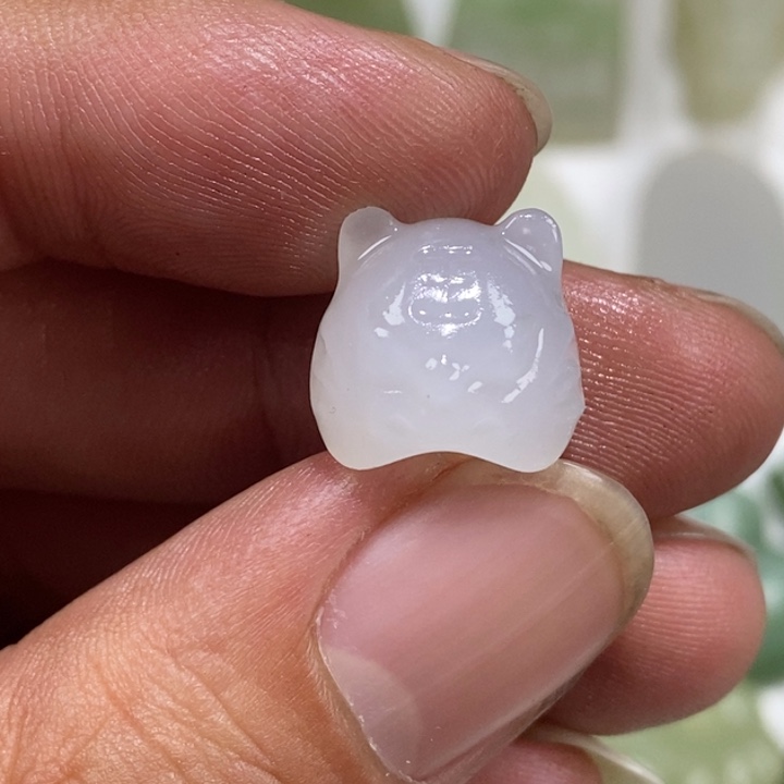 和田玉未镶嵌车挂