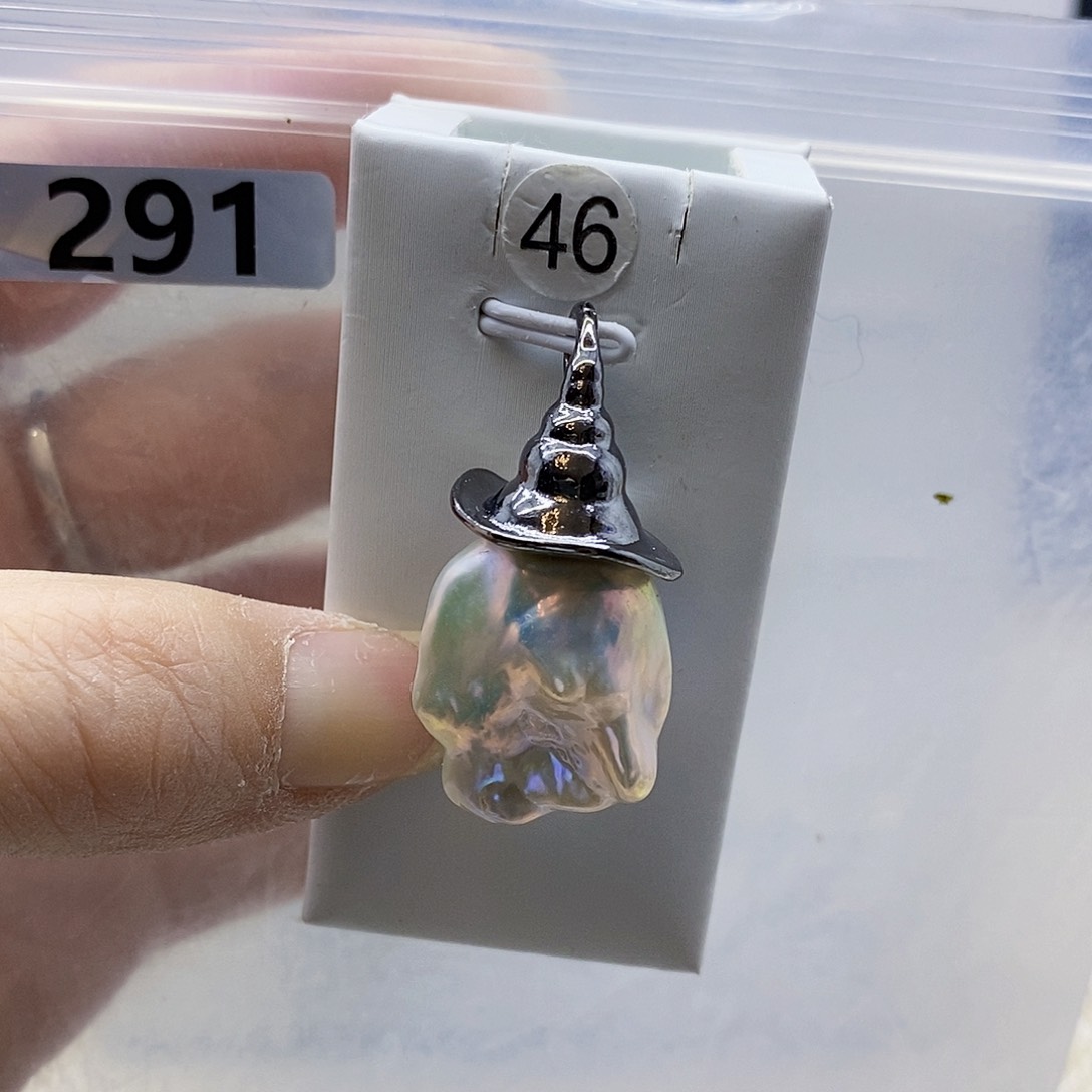 颈饰合金淡水珍珠